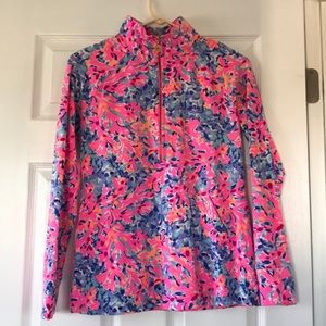 Womens Lily Pulitzer quarter zip